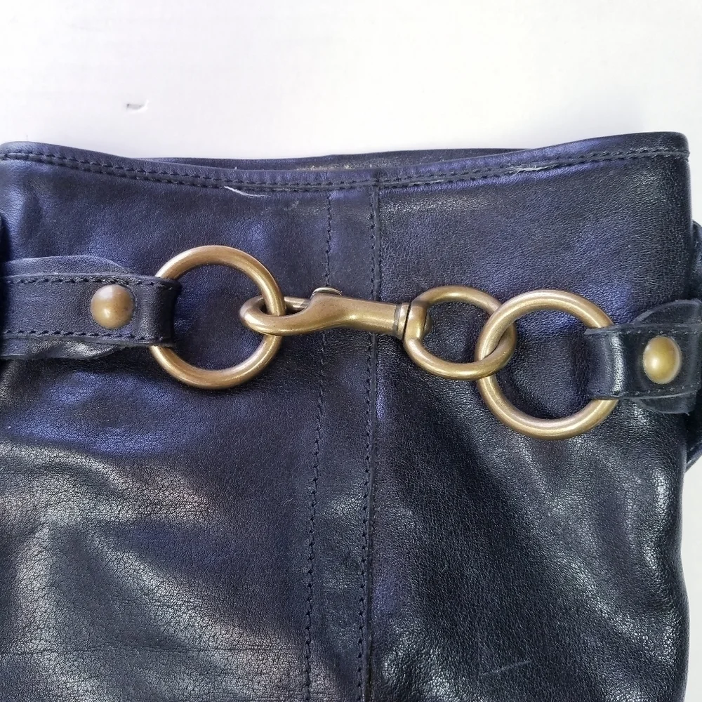 Coach | Knee‎ Length buckle Leather boots 7